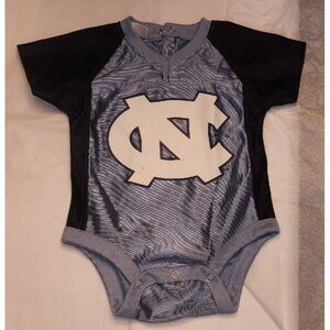 UNC TARHEELS baby bodysuit one piece north carolina preowned
